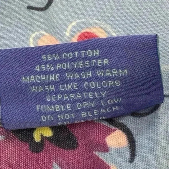 Carol's Scrubs Women's V-Neck Floral Print Scrub Top Size L Multicolor W… - Picture 4 of 4